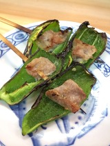 肉入りピーマン
