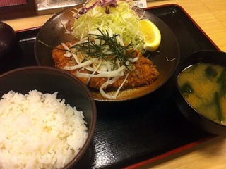 塩ロースかつ定食