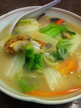 海鮮タン麺