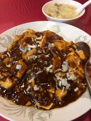麻婆豆腐丼
