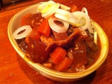 ピリ辛モツ煮込み