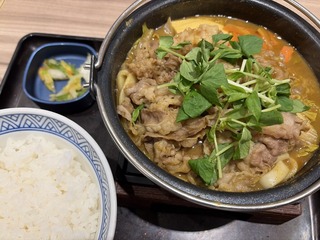 牛カレー鍋膳