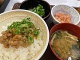 納豆・鮭まぜのっけ朝食