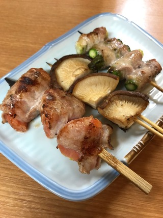 肉巻野菜串