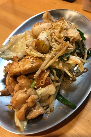 店長のきまぐれ野菜炒め