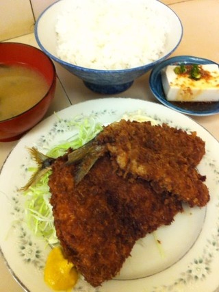 魚フライ定食