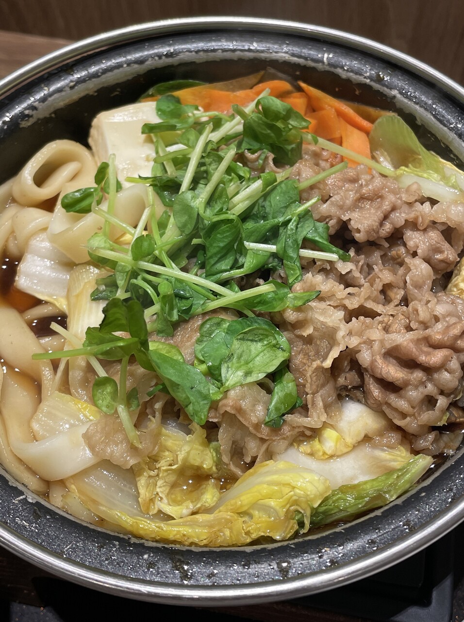 そろそろ冬も終わるので!牛すき鍋膳@吉野家(豊川) : 食メモ。~愛知&旅先B級グルメと飲み記録~