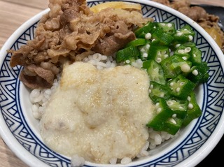 牛皿麦とろ御膳