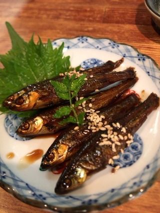 もろこ甘露煮