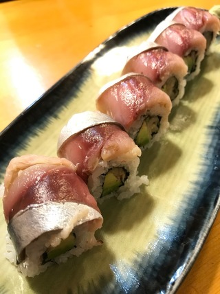 ガリさばロール寿司