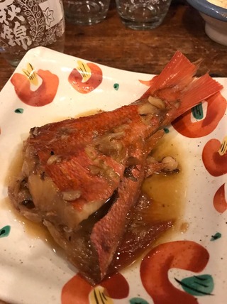 金目煮付け