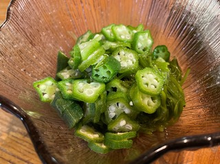 めかぶオクラ