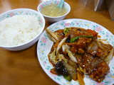 豚肉と五目野菜の広東風うま煮定食