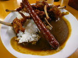 チキン1本カレー