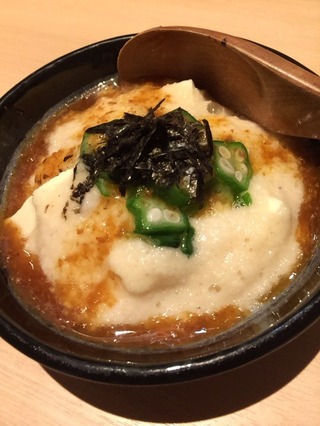 豆富とろろオクラ