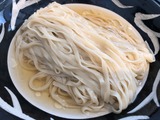 天然昆布と国産ウニの冷やしそば