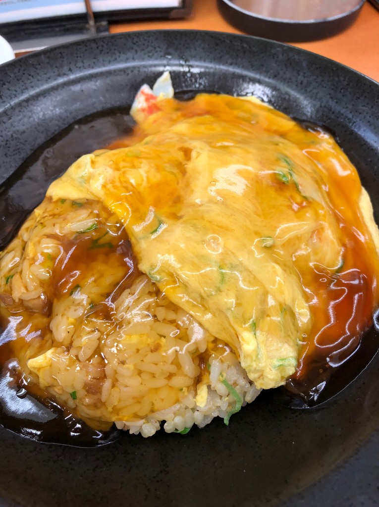 １皿で２度美味しい 天津炒飯に餃子 餃子の王将 豊橋 食メモ 愛知 旅先b級グルメと飲み記録