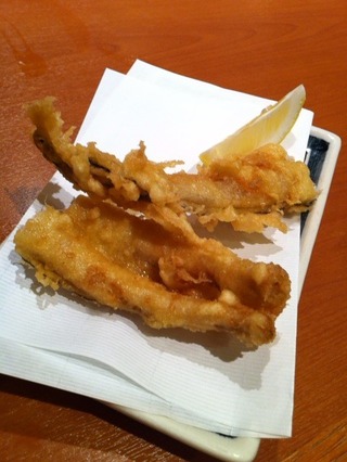 穴子一本揚げ