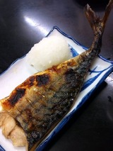 鯖塩焼き