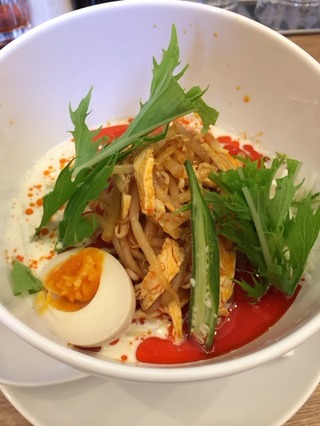 冷し豆乳担々麺
