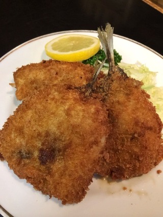 鯵フライ