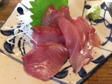 天然ハマチ刺身
