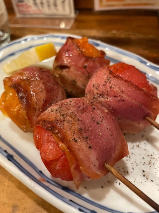 トマトベーコン巻