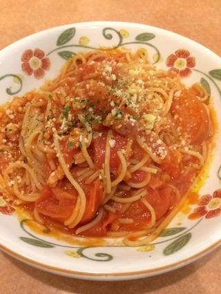 フレッシュトマトのスパゲッティ