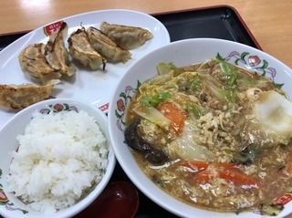 五目あんかけラーメン