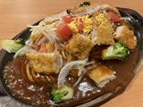 彩りロースカツスパ