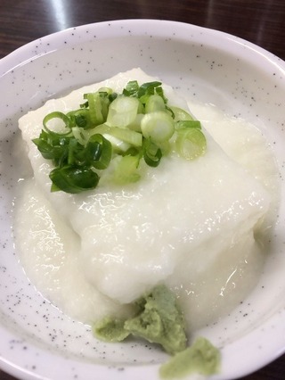 とうふ山かけ