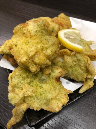 たこの磯辺揚げ