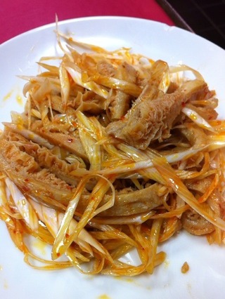 牛モツ豆板醤