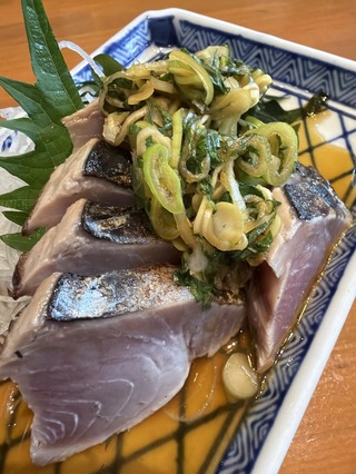 かつお土佐造り