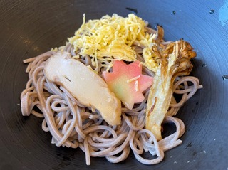 ミニ松茸蕎麦