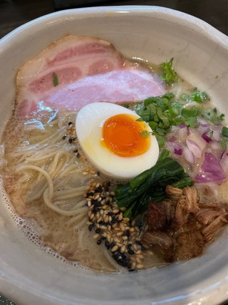 白湯麺〜しお・手火山かつお〜