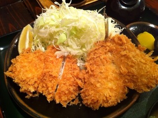 アジフライ&チキンカツ