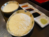 粉とソース