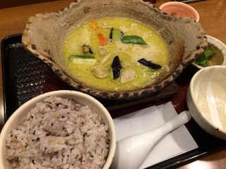 グリーンカレー鍋
