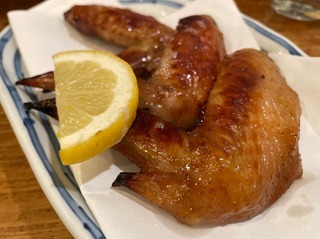 手羽先焼きワイン