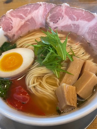 完熟トマトの汐そば