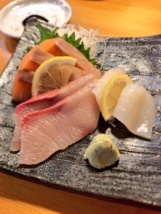 刺身三種盛り