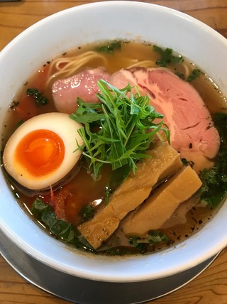 完熟トマトの汐そば