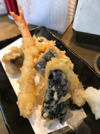 天ぷら3点盛