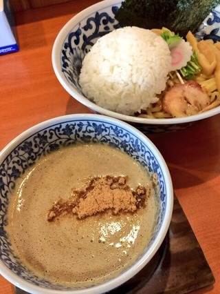 鶏白湯カレーライスつけ麺