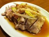 蒸し鶏の冷菜