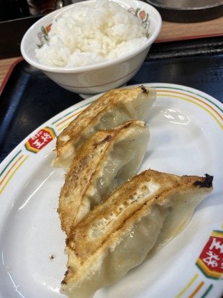 セットライス餃子
