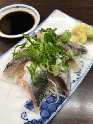イワシ刺身