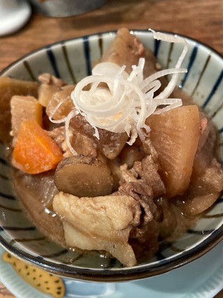 豚バラのもつ煮風