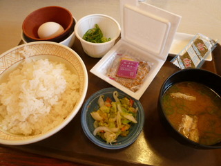 納豆朝食